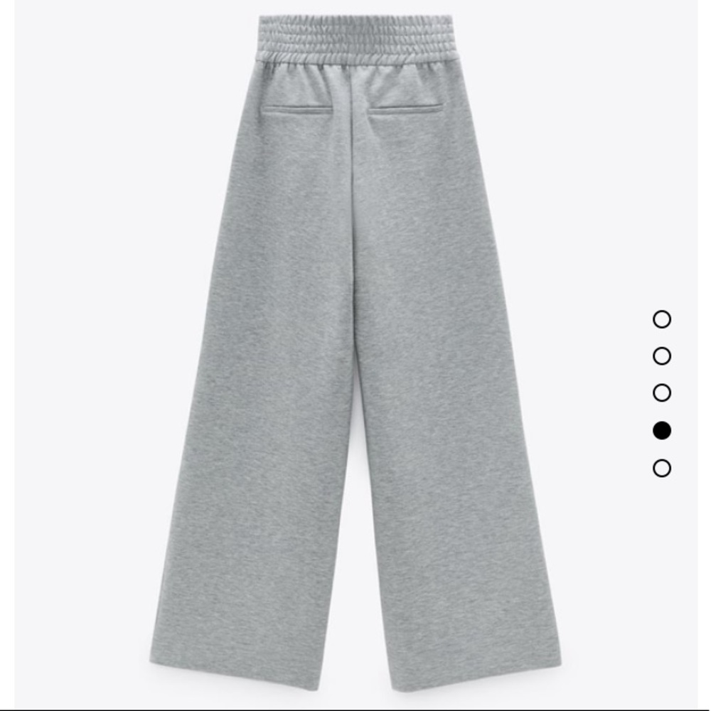 **SOLD** ZARA Wide Leg Plush Pants - Picture 2 of 6